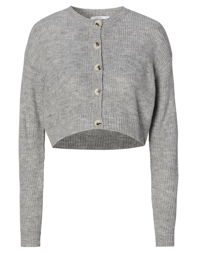 Noppies Noppies Vest Bergen - Grey Melange - 5070310 N422