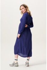 Noppies Noppies jurk met voedingsfunctie Brevi - Skipper Blue - 5070411 N261