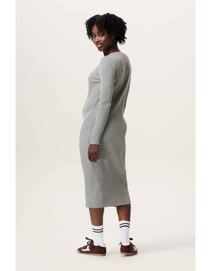 Noppies Noppies jurk Bryne- Grey melange - 5070412 N422