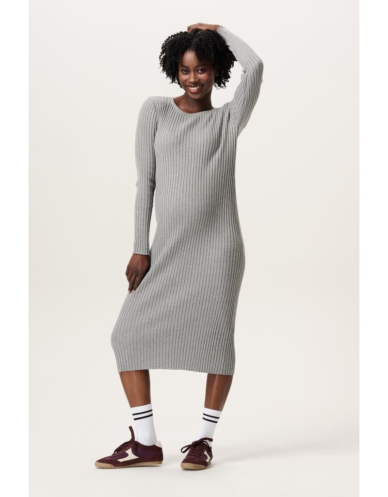 Noppies Noppies jurk Bryne- Grey melange - 5070412 N422