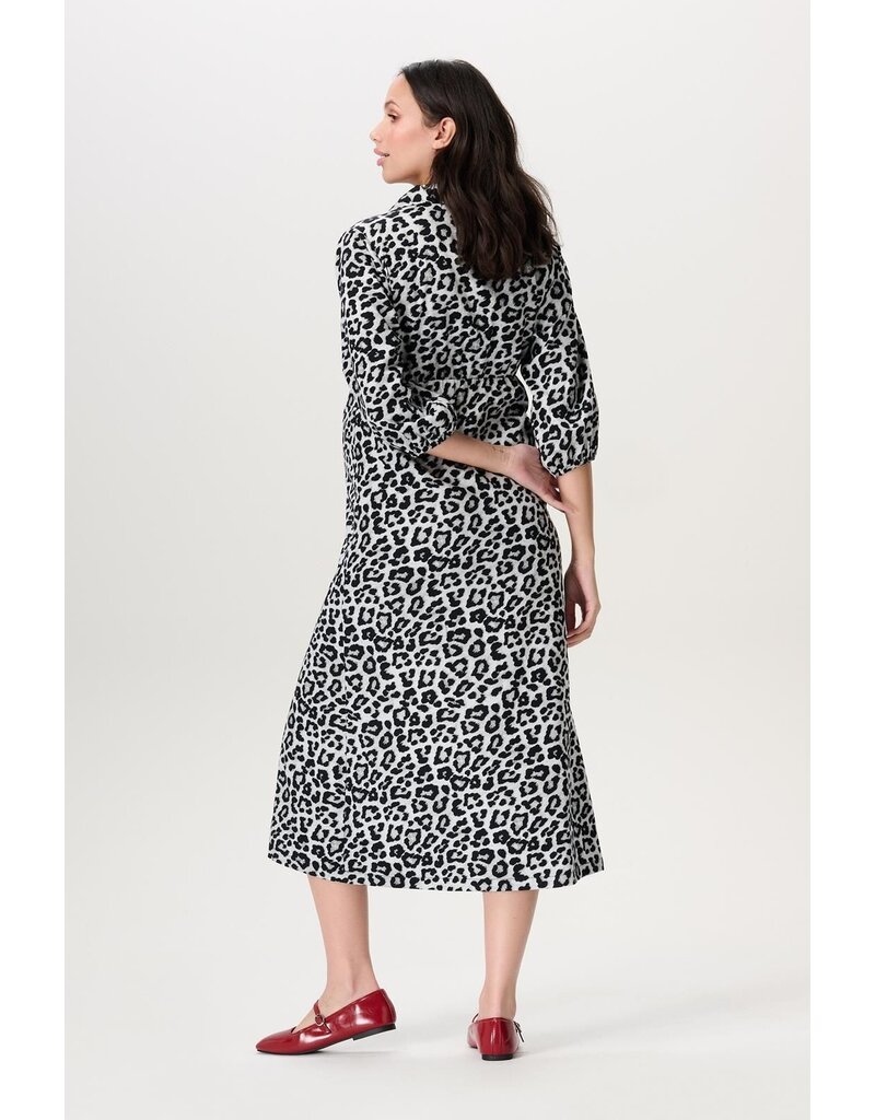 Noppies Noppies jurk met voedingsfunctie Pilar - Leopard - 5070414 N409