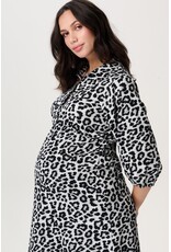 Noppies Noppies jurk met voedingsfunctie Pilar - Leopard - 5070414 N409