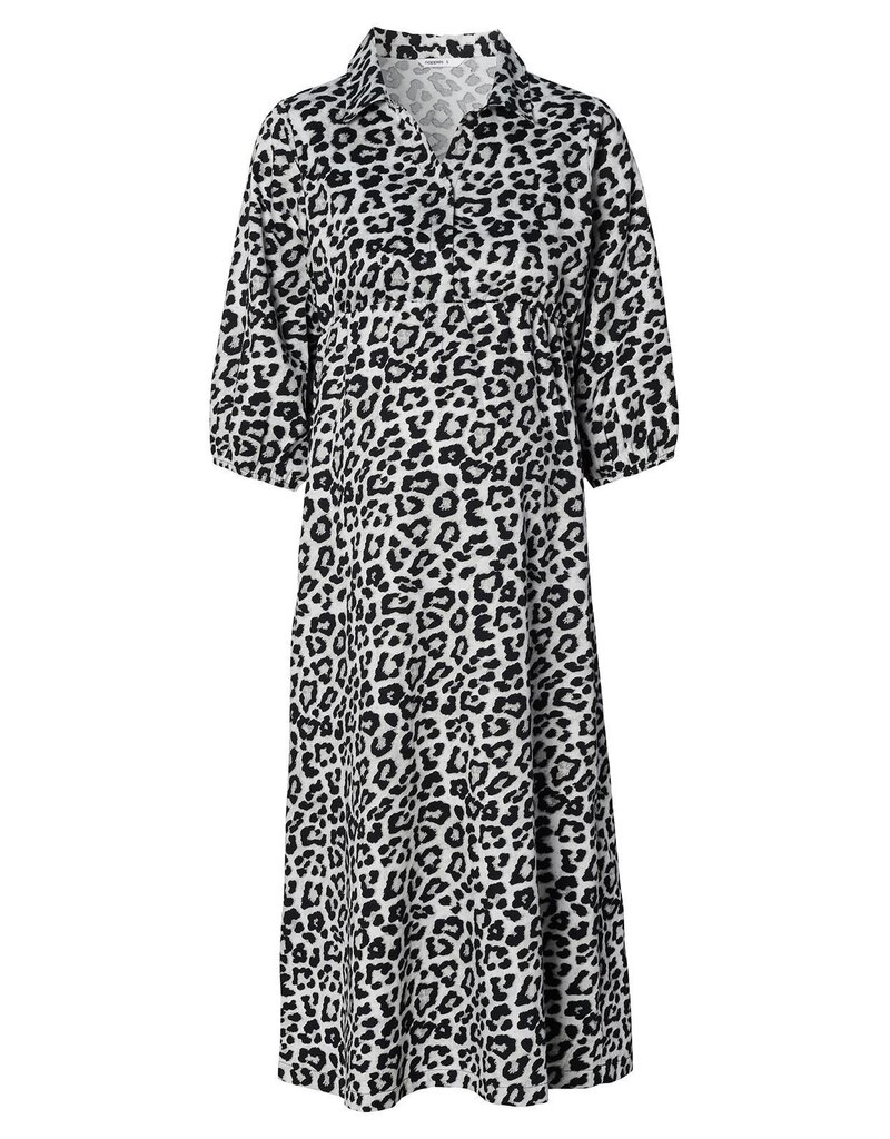 Noppies Noppies jurk met voedingsfunctie Pilar - Leopard - 5070414 N409