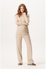 Noppies Noppies broek Soro - Wide leg twin rib - white pepper - 5061110 P427