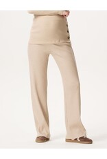 Noppies Noppies broek Soro - Wide leg twin rib - white pepper - 5061110 P427