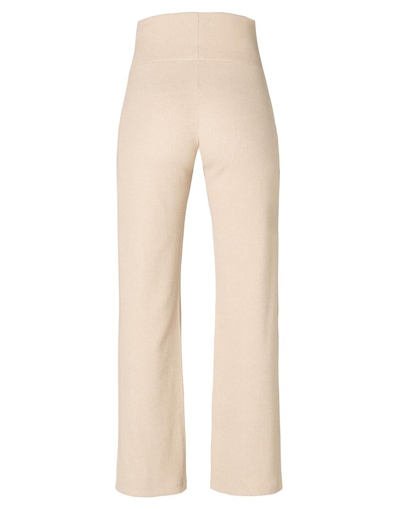 Noppies Noppies broek Soro - Wide leg twin rib - white pepper - 5061110 P427