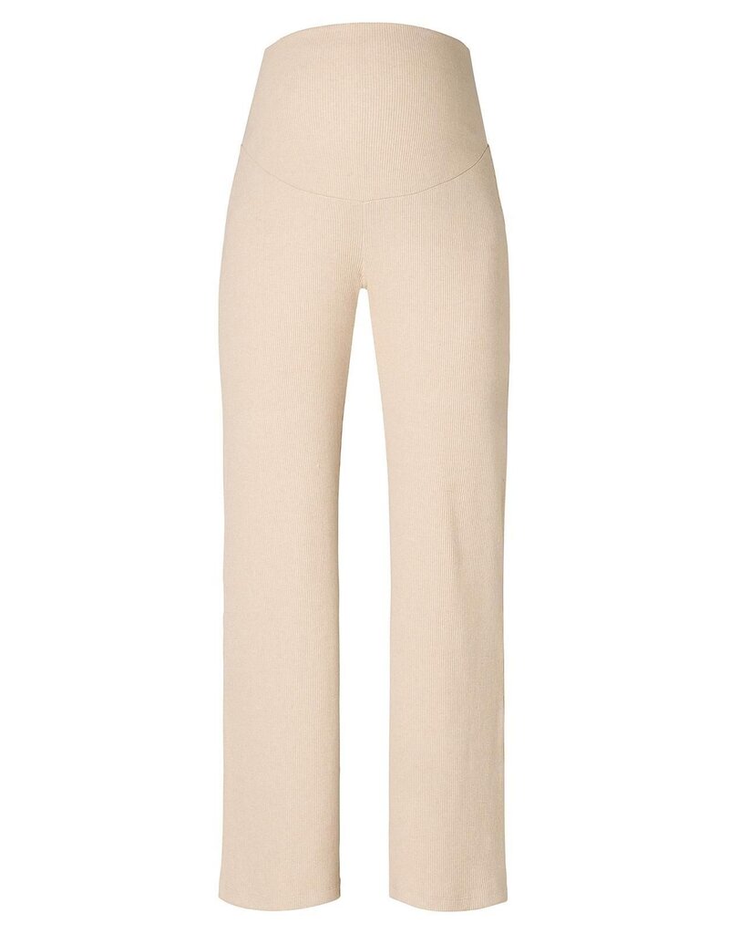 Noppies Noppies broek Soro - Wide leg twin rib - white pepper - 5061110 P427
