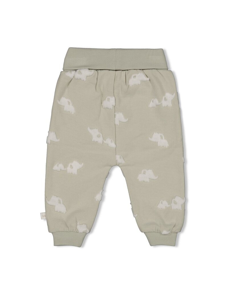 Feetje Baby Feetje broek AOP - Elephant - Mint groen - 52202471