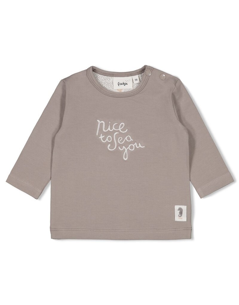 Feetje Baby Feetje Shirt ls - Sea Sweaties - Grijs - 51602694