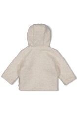 Feetje Baby Feetje omkeerbaar jasje met capuchon AOP - Sea Sweeties - Offwhite - 51800360