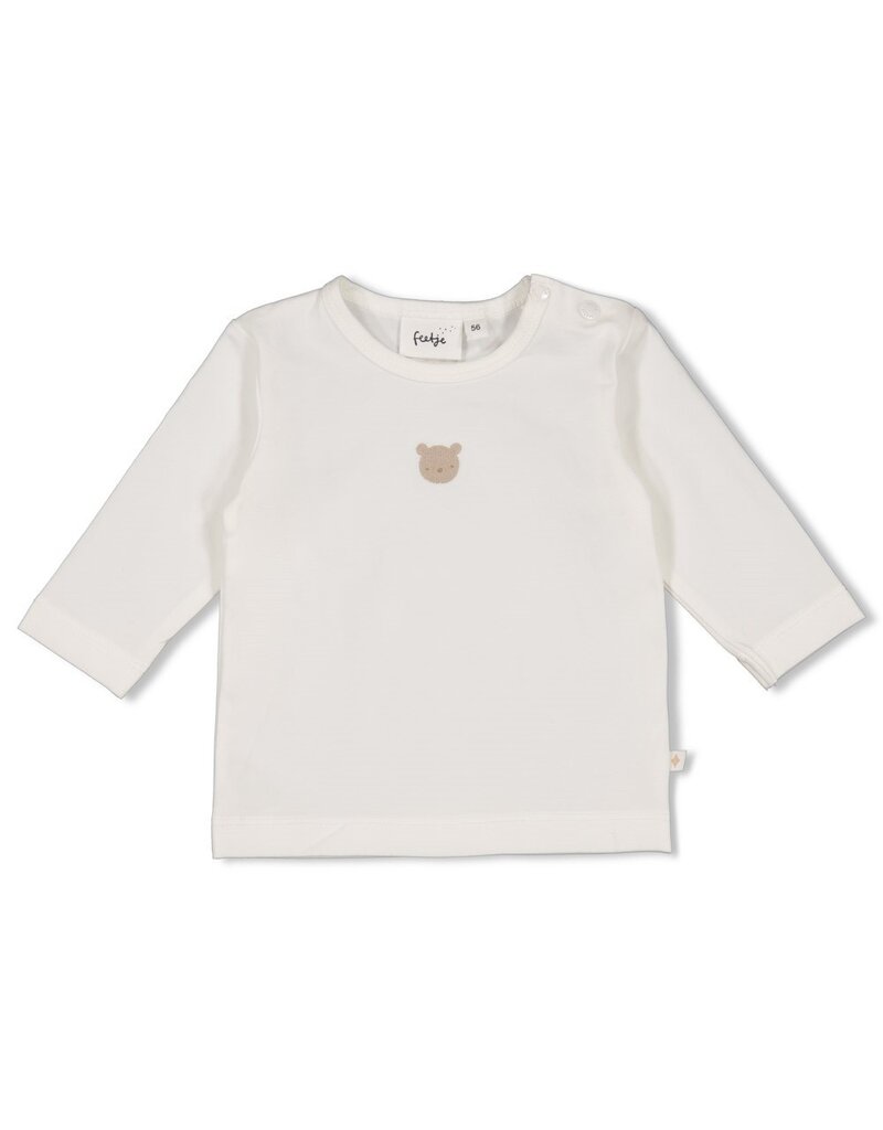 Feetje Baby Feetje Shirt ls - embroidery beer- The Knits - Offwhite - 51602763