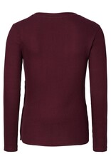 Noppies Noppies Voedingsshirt Aarhus - Fig rood - 5080011 P801