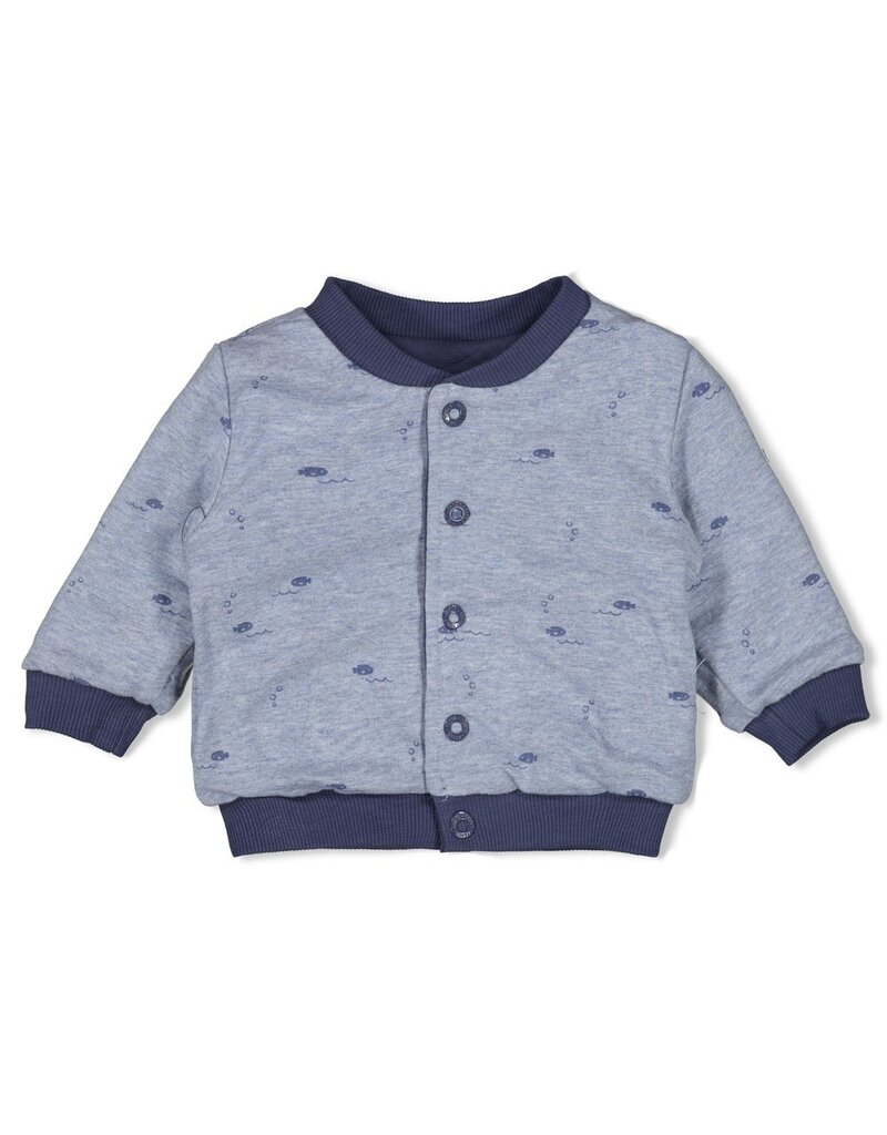 Feetje Baby Feetje jongen omkeerbaar bomberjack - Blue Ocean - Indigo - 51300548