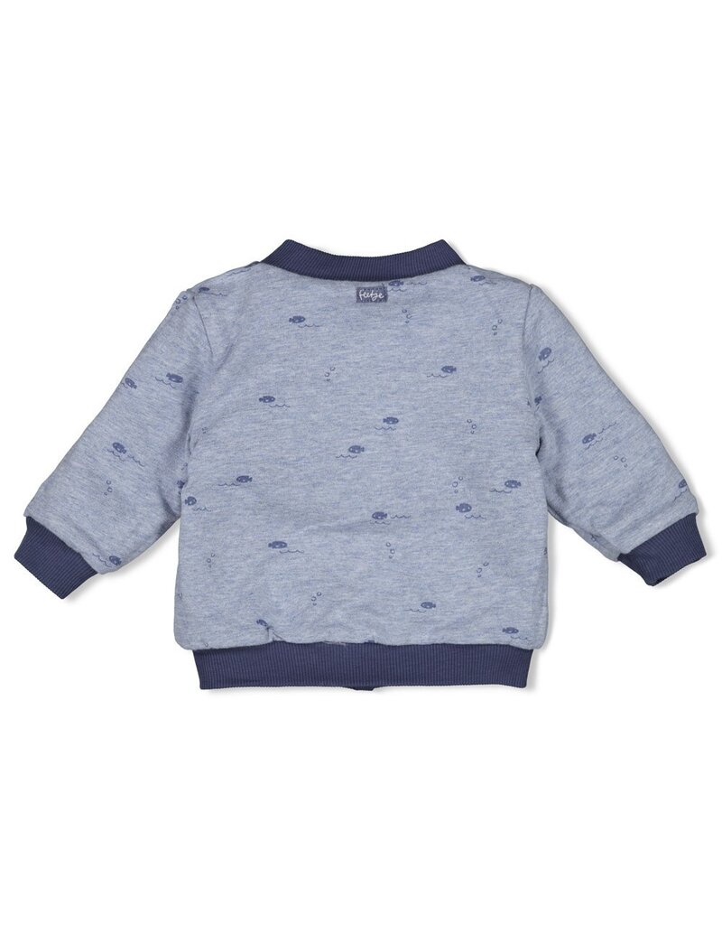Feetje Baby Feetje jongen omkeerbaar bomberjack - Blue Ocean - Indigo - 51300548