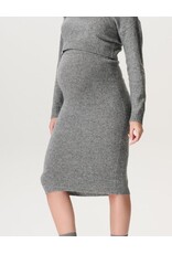 Noppies Noppies Skirt Otta - knit - Glitter grijs - 5081310 P227