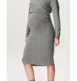 Noppies Noppies - zwangerschapsrok Otta - knit - Glitter grijs