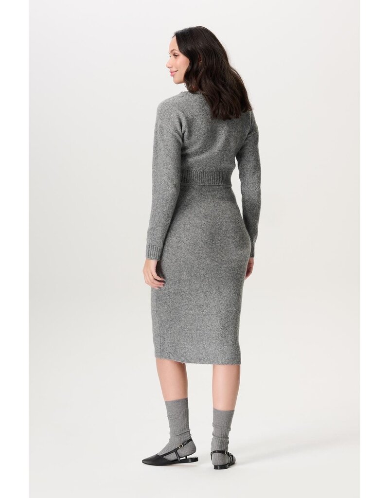 Noppies Noppies Skirt Otta - knit - Glitter grijs - 5081310 P227