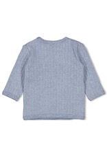 Feetje Baby Feetje Jongen Overslagshirt rib - Blue Ocean - Blauw - 51602720