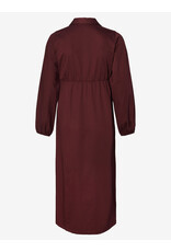 Noppies Noppies jurk met voedingsfunctie Odda - Fig rood - 5080416 P801