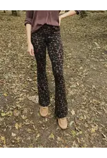 Swan and the People Swan and the People - flared pants Leopard bruin