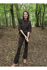 Swan and the People Swan and the People - Shirt 3/4 mouw Leopard bruin