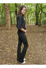 Swan and the People Swan and the People - Shirt 3/4 mouw Leopard Groen