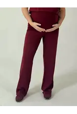 Swan of the People - Wide leg pants - Wijn Rood