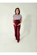 Swan of the People - Wide leg pants - Wijn Rood