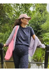 Swan and the People - Shirt korte mouw Leopard Blauw