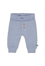 Feetje Baby Feetje jongen broek rib - Blue Ocean - Blauw melange -52202493