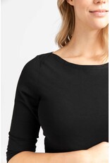 Swan and the People - Dress - 3/4 kwart mouw - zwart