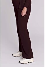 Love2Wait Love2Wait Broek - twin rib knitted - burgundy - B999066 044