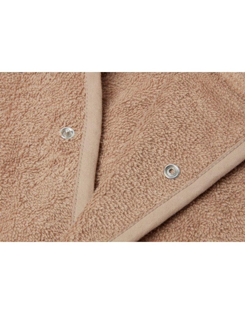 Jollein Jollein Badjas 1-2 jaar Badstof - Biscuit