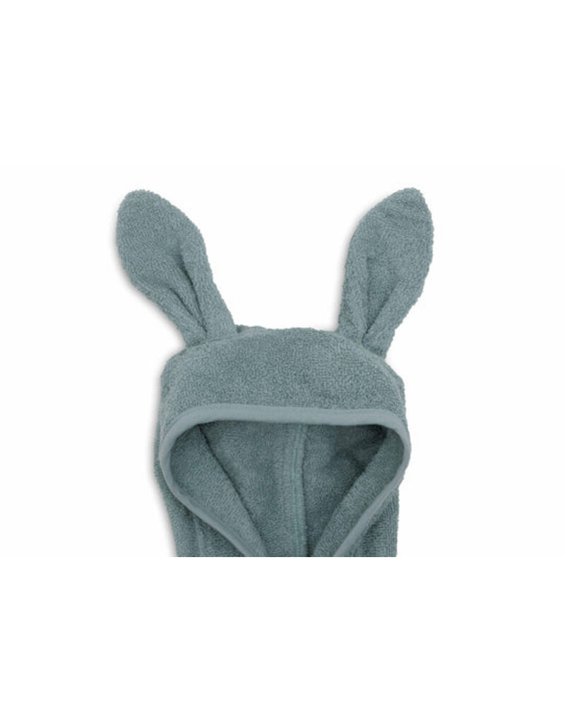 Jollein Jollein Badjas 1-2 jaar Badstof - Seagreen