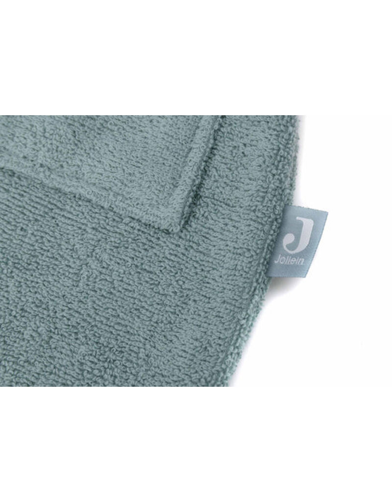 Jollein Jollein Badjas 1-2 jaar Badstof - Seagreen