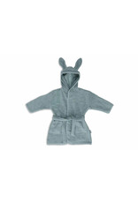 Jollein Jollein Badjas 1-2 jaar Badstof - Seagreen