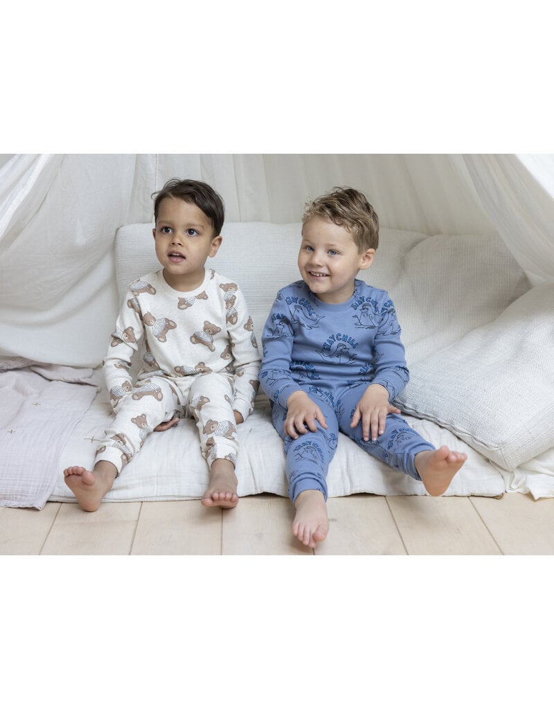 Feetje Baby Feetje premium sleepwear rib pyjama - Willy Walrus