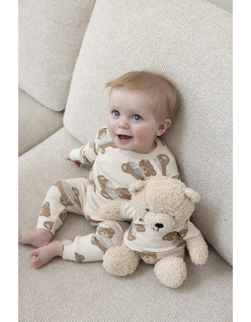 Feetje Baby Feetje premium sleepwear rib pyjama - Teddy Bear