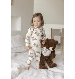 Feetje Baby Feetje premium sleepwear rib pyjama - Teddy Bear