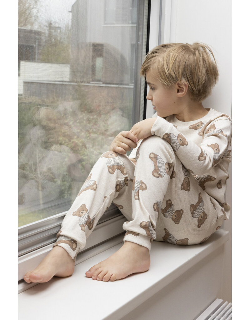 Feetje Baby Feetje premium sleepwear rib pyjama - Teddy Bear
