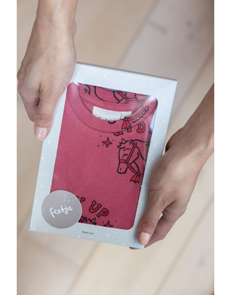 Feetje Baby Feetje premium sleepwear rib pyjama - Howdy Holly