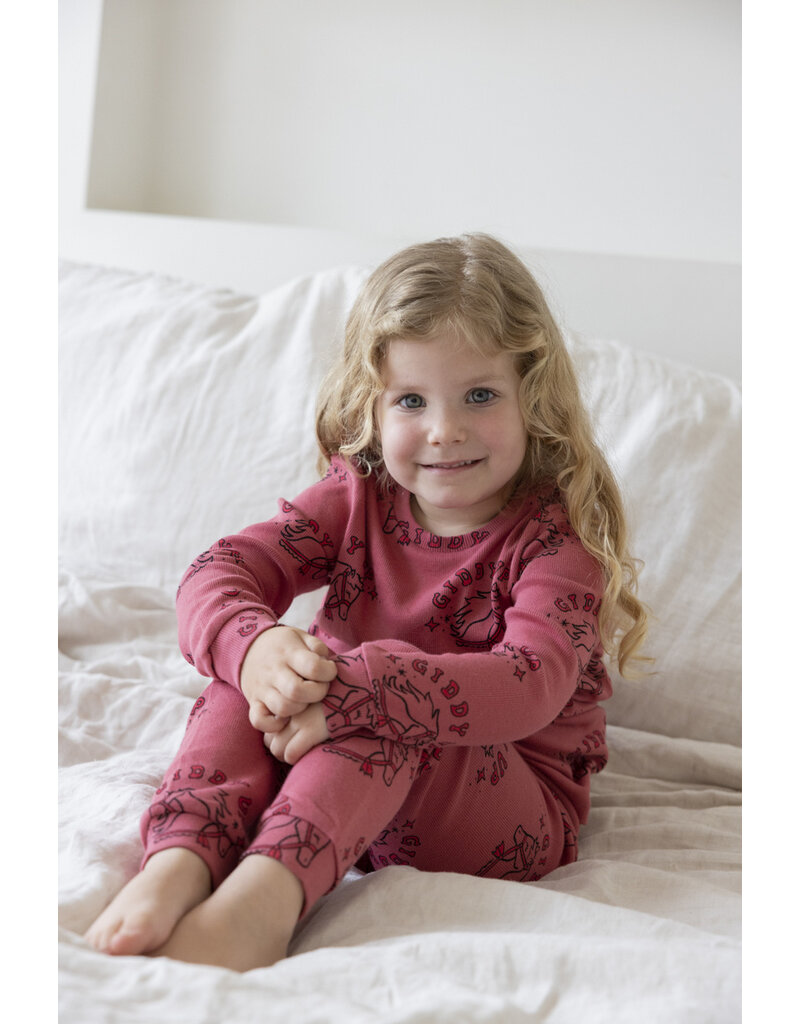 Feetje Baby Feetje premium sleepwear rib pyjama - Howdy Holly