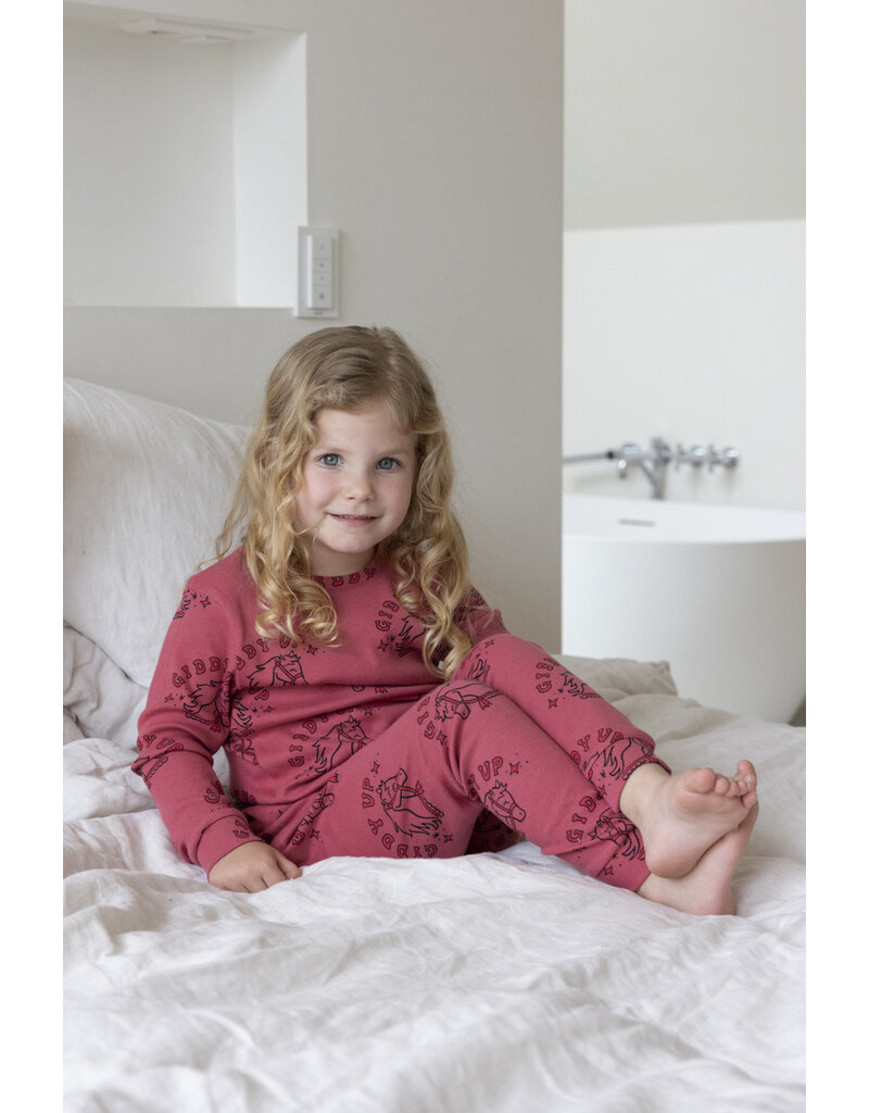 Feetje Baby Feetje premium sleepwear rib pyjama - Howdy Holly