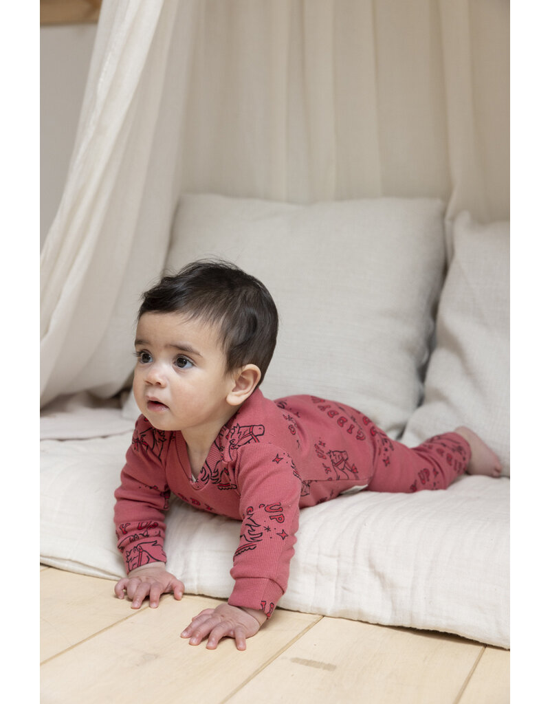 Feetje Baby Feetje premium sleepwear rib pyjama - Howdy Holly