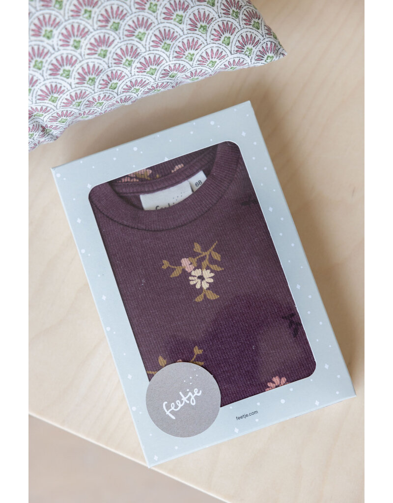 Feetje Baby Feetje premium sleepwear rib pyjama - Bonnie Bouquet