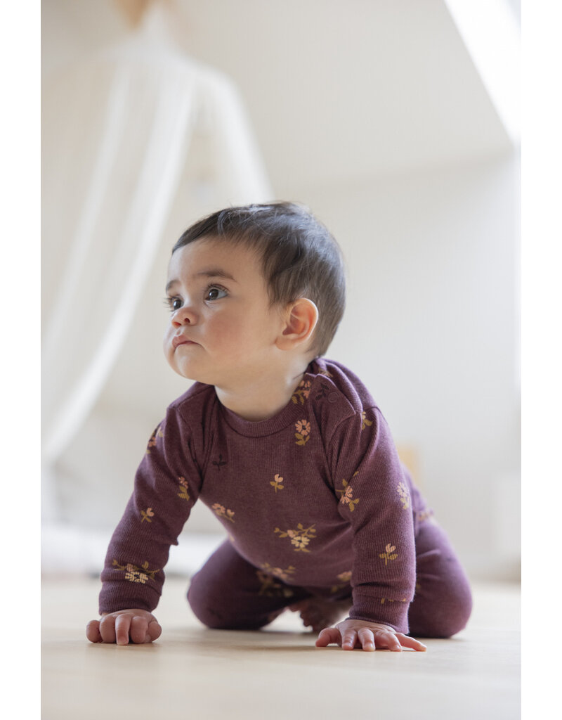 Feetje Baby Feetje premium sleepwear rib pyjama - Bonnie Bouquet