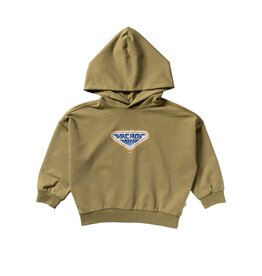 Your Wishes Baby & Peuter kleding Your Wishes Garment Dye - Oversized Sweater - Olive