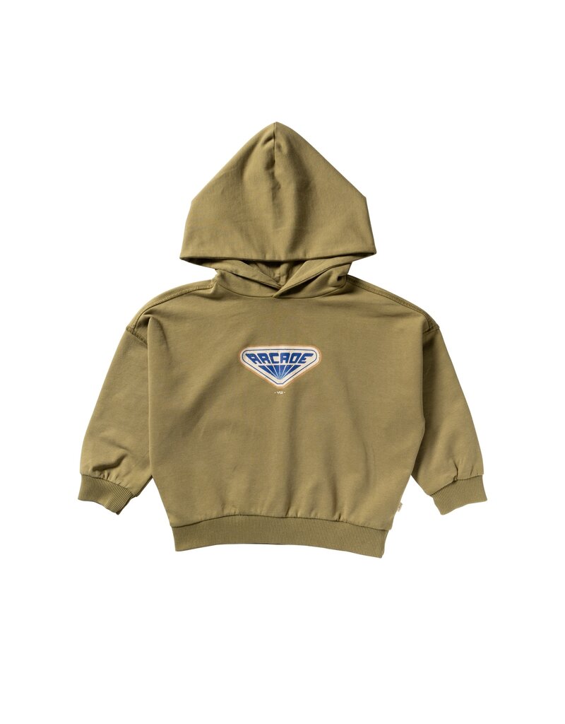 Your Wishes Baby & Peuter kleding Your Wishes Garment Dye - Oversized Sweater - Olive