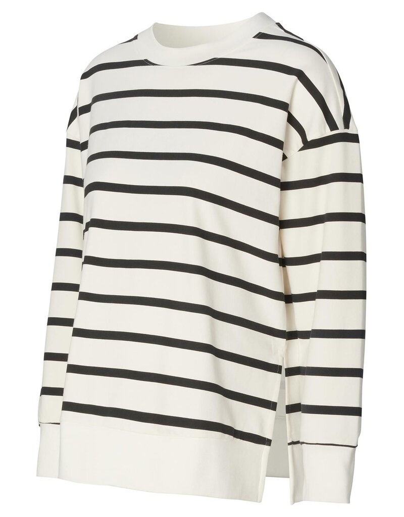 Noppies Noppies Sweater Pepe - Cream Stripe- 50N0212 N340