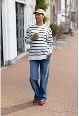 Noppies Noppies Sweater Pepe - Cream Stripe- 50N0210 N340